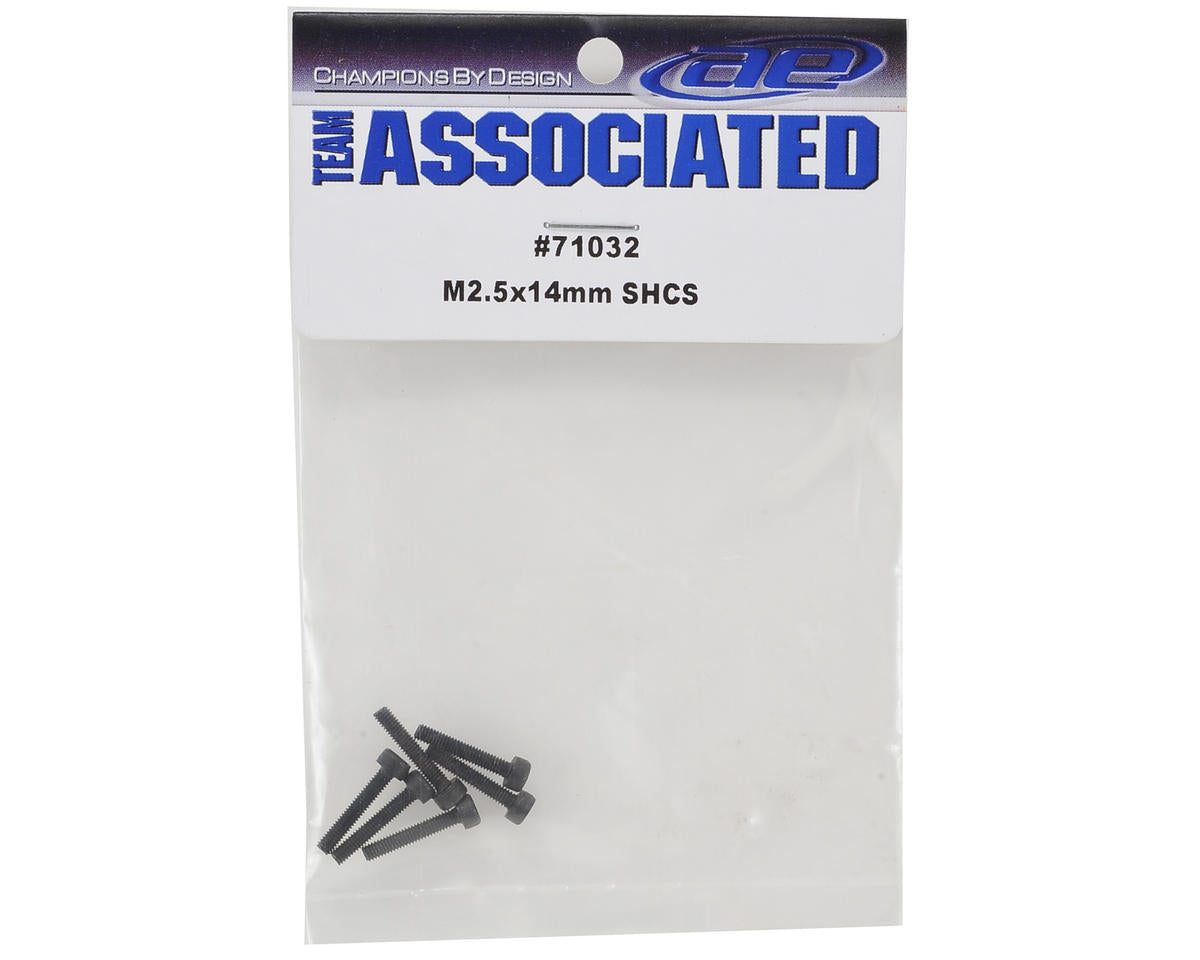 Team Associated 2.5x14mm Cap Head Screw (6)