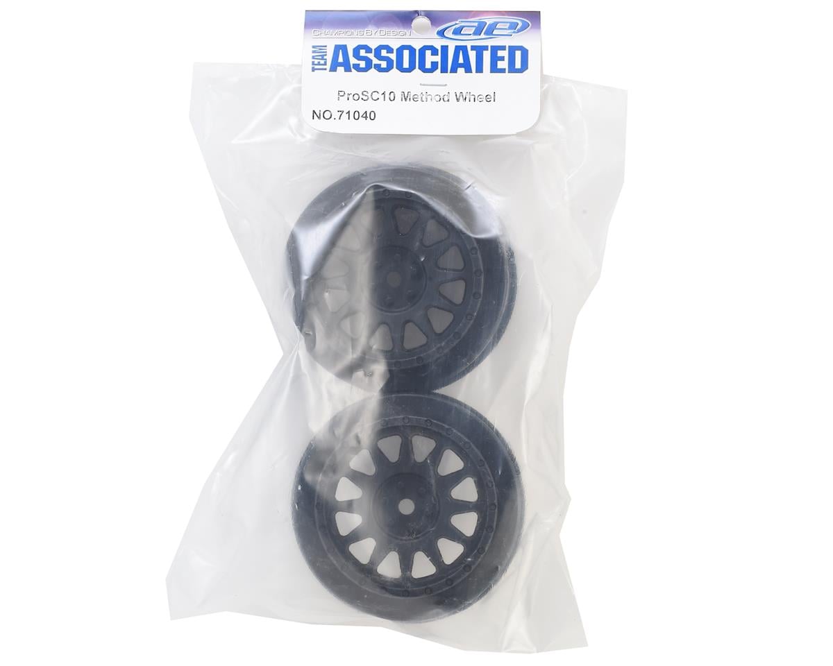 Team Associated 12mm Hex Method Wheels (Black)