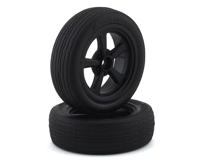 Team Associated DR10 Front Pre-Mounted Drag Racing Tires (2)