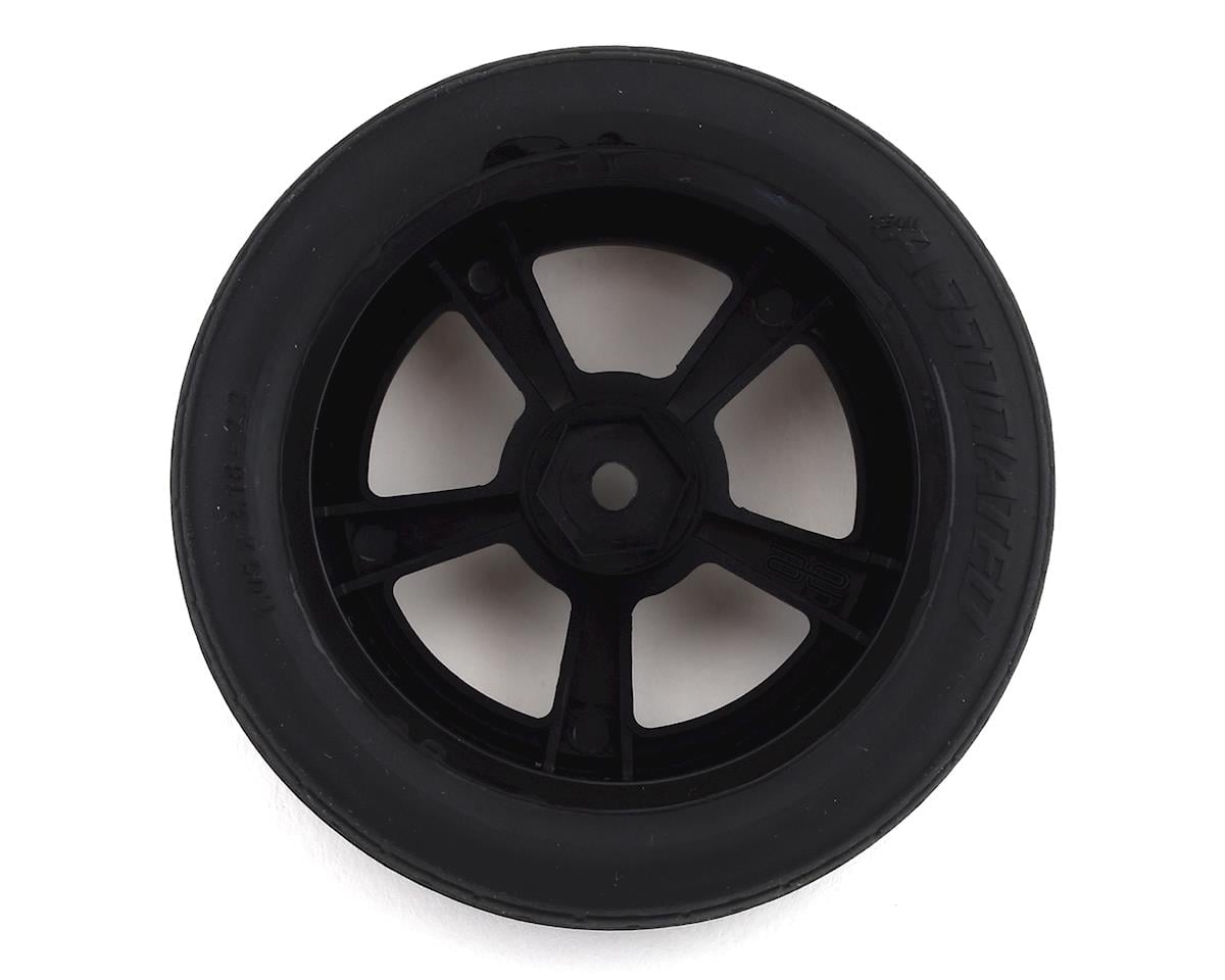 Team Associated DR10 Front Pre-Mounted Drag Racing Tires (2)