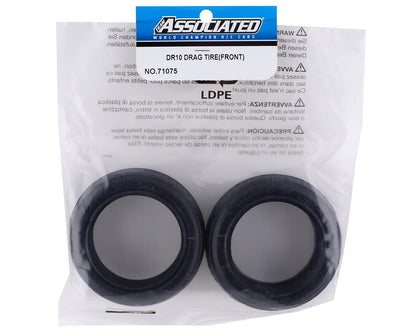 Team Associated DR10 Front Drag Tires (2)