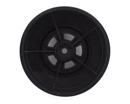 Team Associated DR10 Drag Racing Rear Wheels (Black) (2)