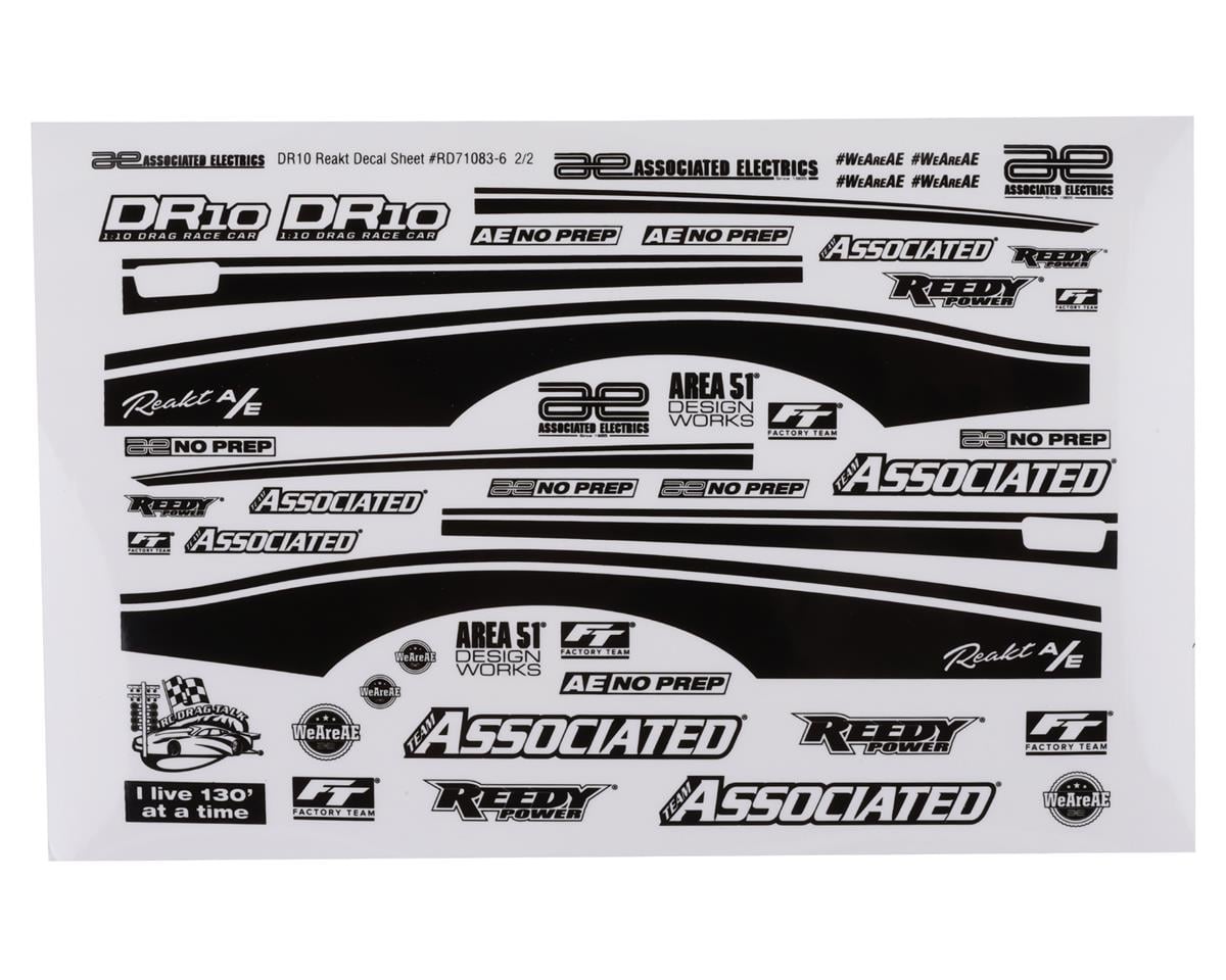 Team Associated DR10 Reakt Drag Body (Purple)