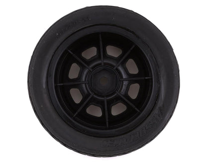 Team Associated SR10 Pre-Mounted Street Stock Tires w/Front Wheels (2)