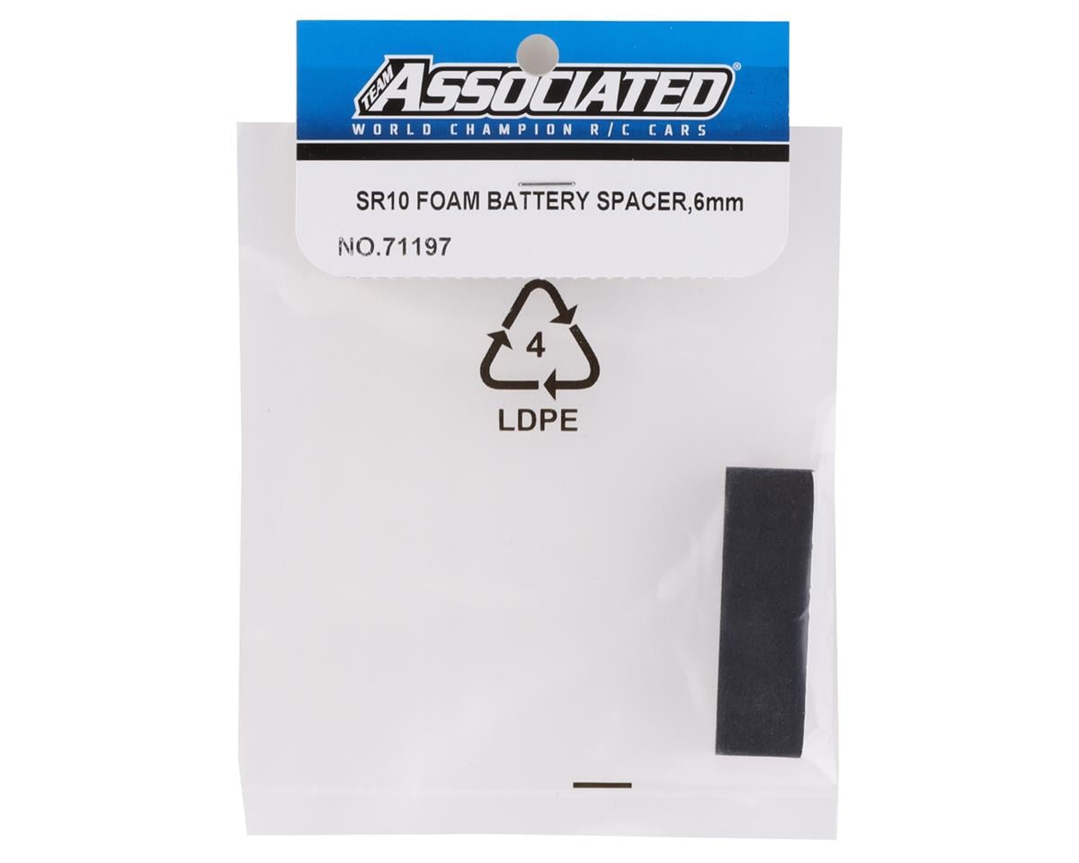 Team Associated SR10 6mm Foam Battery Spacer