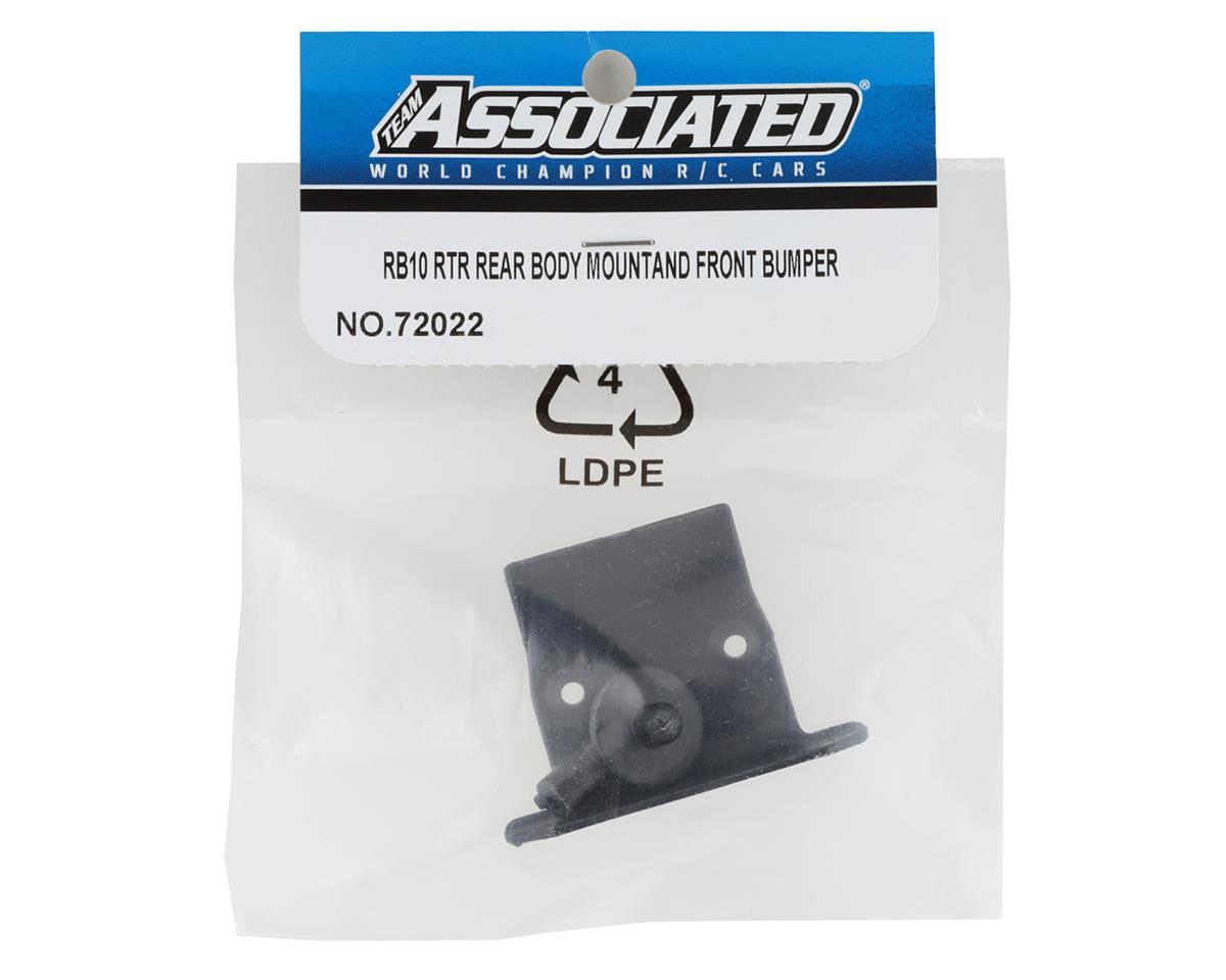 Team Associated RB10 RTR Rear Body Mount & Front Bumper