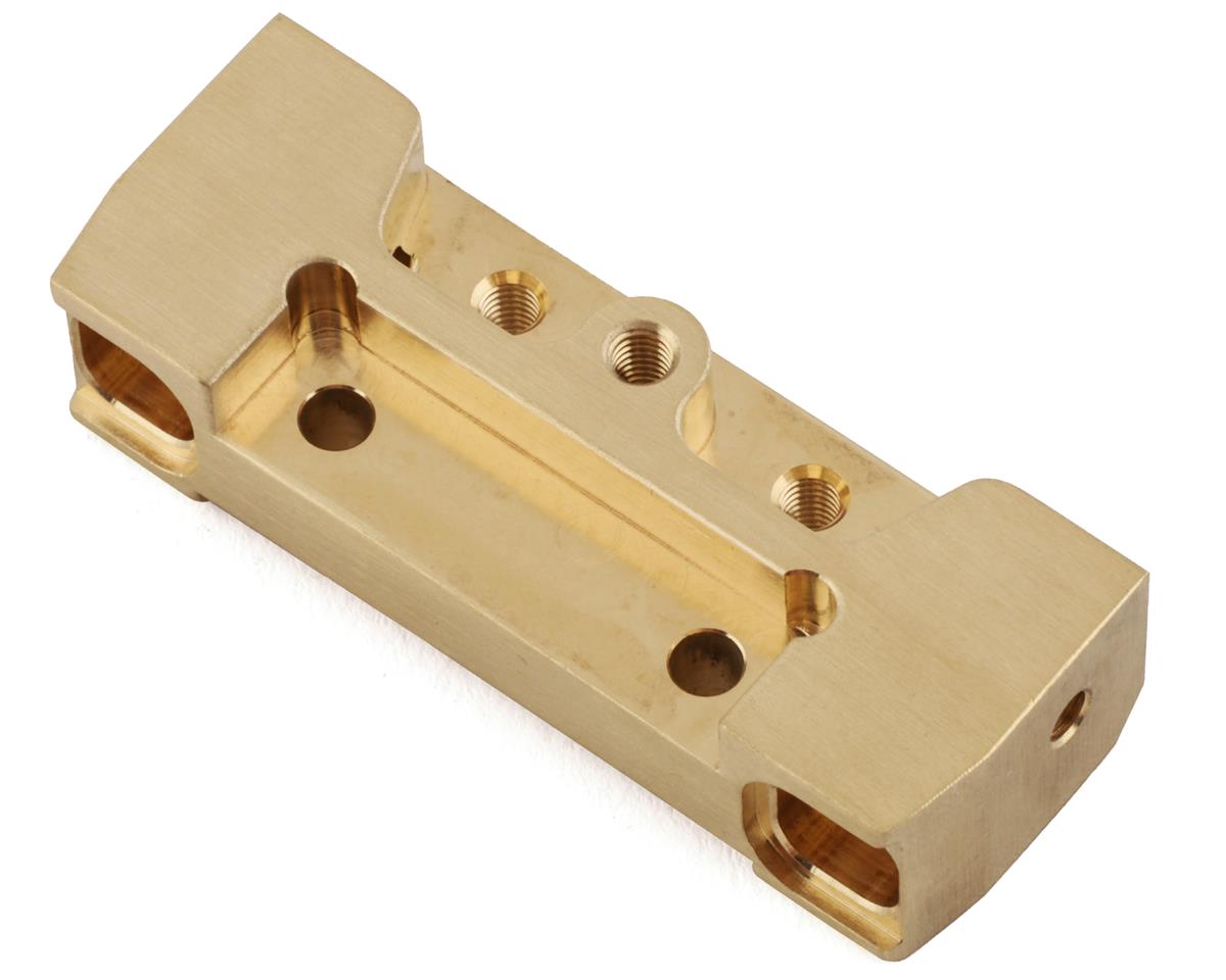 Team Associated DR10M Factory Team Brass Arm "D" Mount (50g)