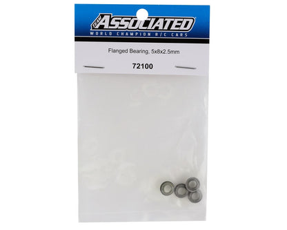 Team Associated 5x8x2.5mm Flanged Bearings (4)