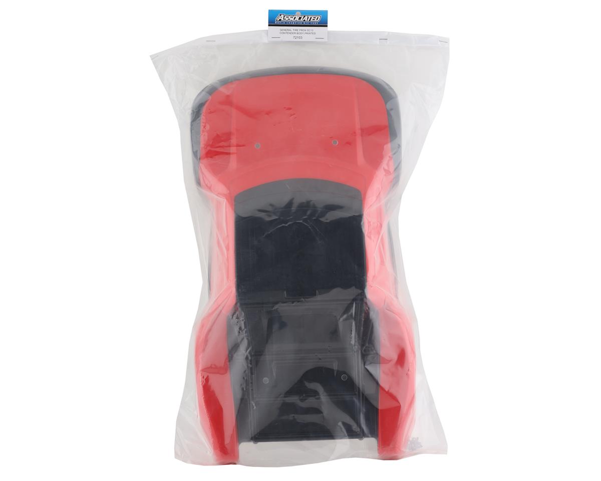 Team Associated Pro4 SC10 General Tire Contender Pre-Painted Body (Red/Black)