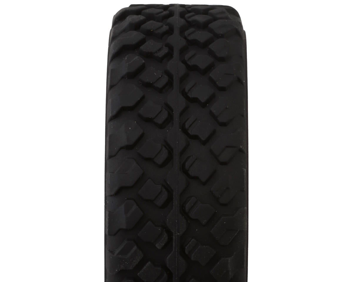 Team Associated Pro2 LT10SW Pre-Mounted Front Tires (Black) (2)