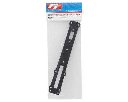 Team Associated DC10 Carbon Fiber Top Deck (Low Motor)