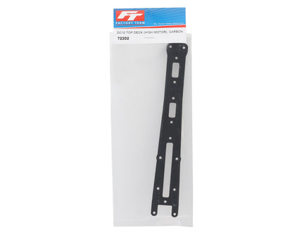 Team Associated DC10 Carbon Fiber Top Deck (High Motor)