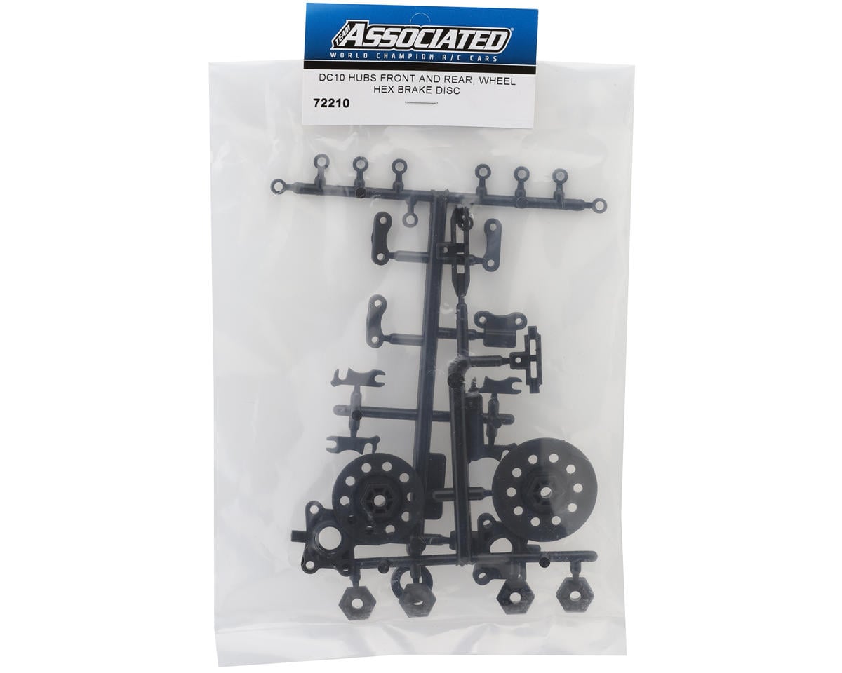 Team Associated DC10 Front & Rear Hubs Set