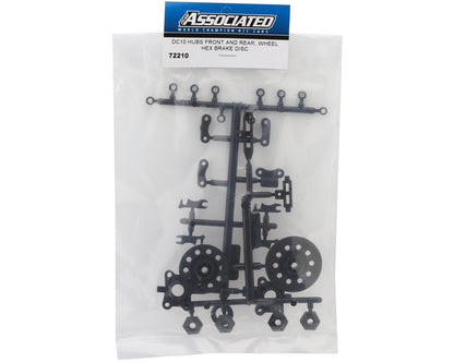 Team Associated DC10 Front & Rear Hubs Set
