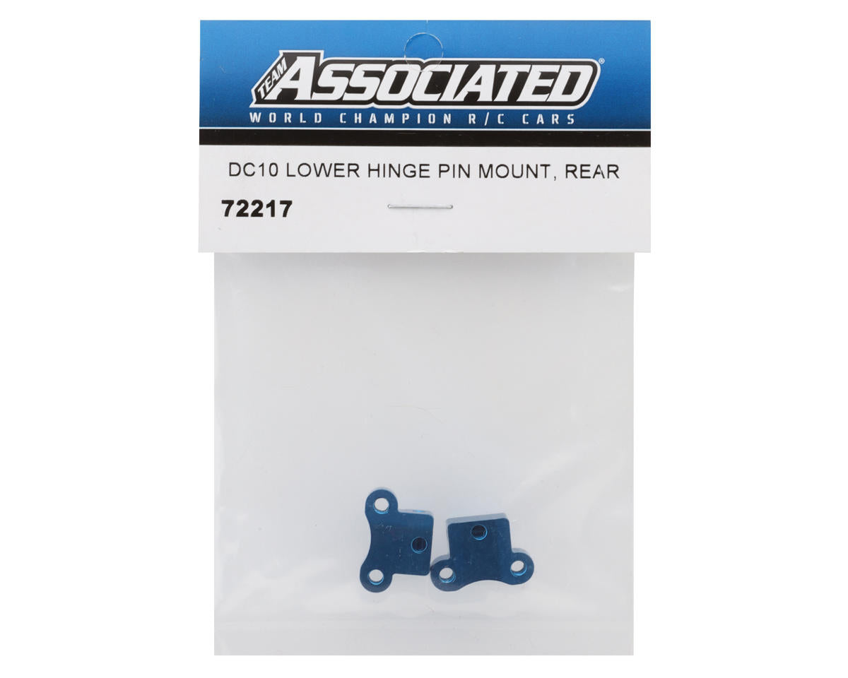 Team Associated DC10 Rear Lower Hinge Pin Mount (2)