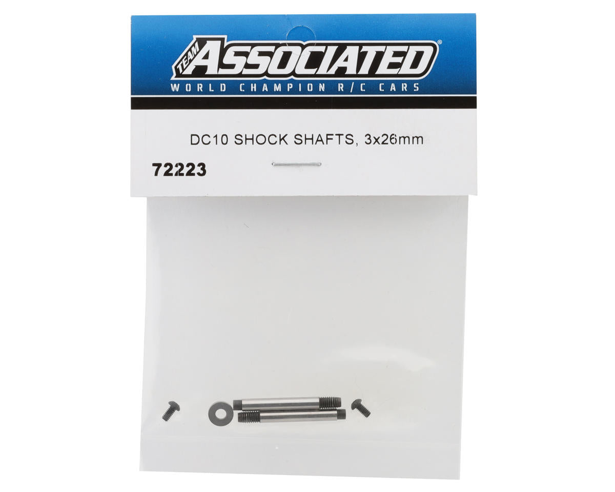Team Associated DC10 3x26mm Shock Shafts (2)