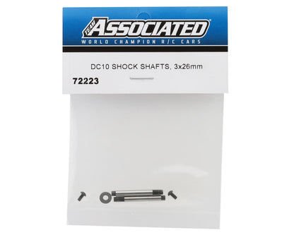 Team Associated DC10 3x26mm Shock Shafts (2)