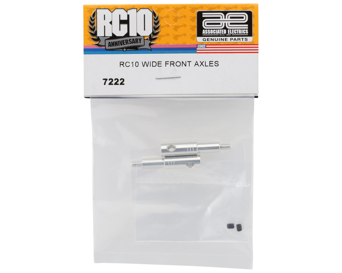 Team Associated RC10GT Factory Team Wide Front Axles (2)