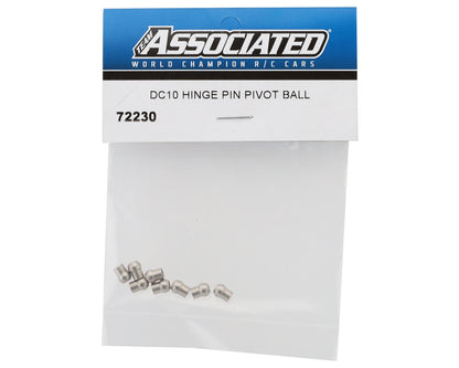Team Associated DC10 Hinge Pin Pivot Balls (8)