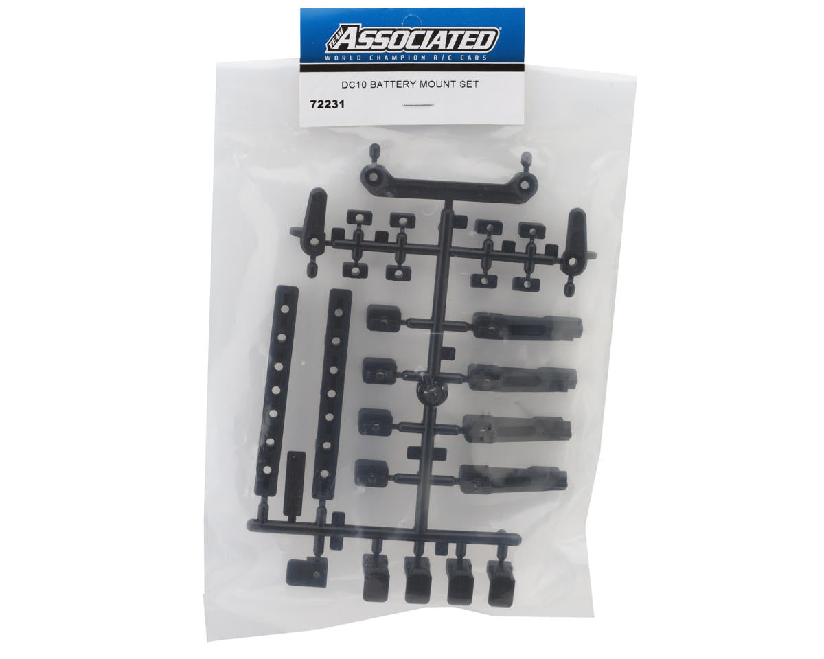 Team Associated DC10 Battery Mount Set