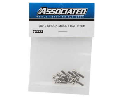 Team Associated DC10 Shock Mount Ball Studs (8)