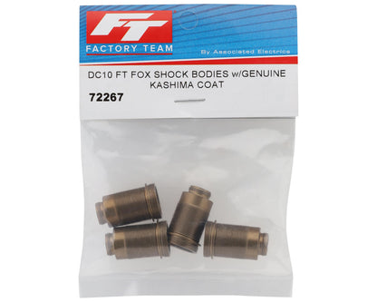 Team Associated DC10 Factory Team FOX Kashima Coated Shock Bodies (4)