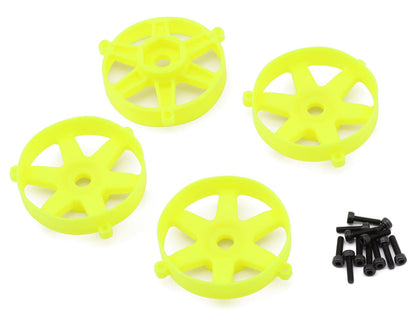 Team Associated Factory Team® Adjustable Wheel Face Plate (Yellow) (4) (Inner)