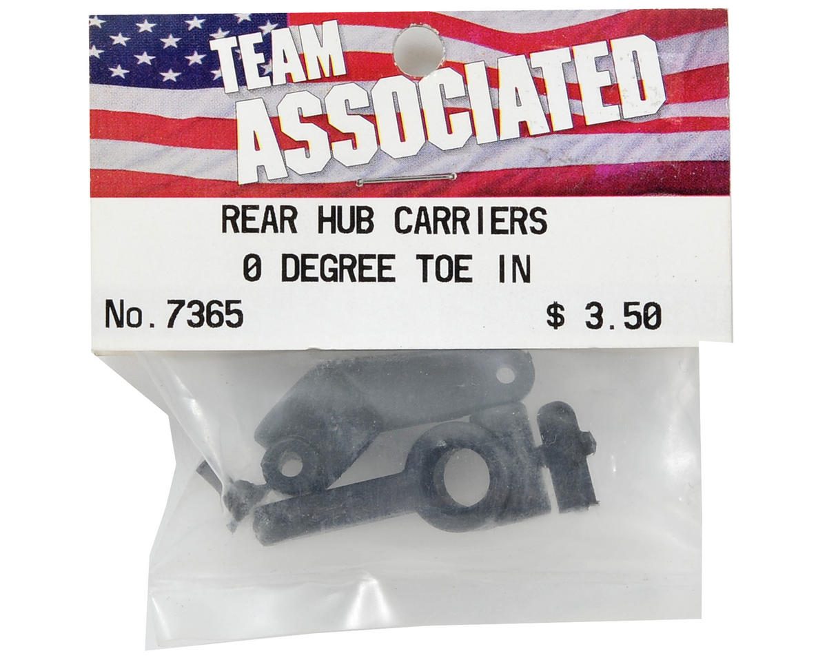 Team Associated 0° Rear Hub Carrier (2) (RC10T2/GT)