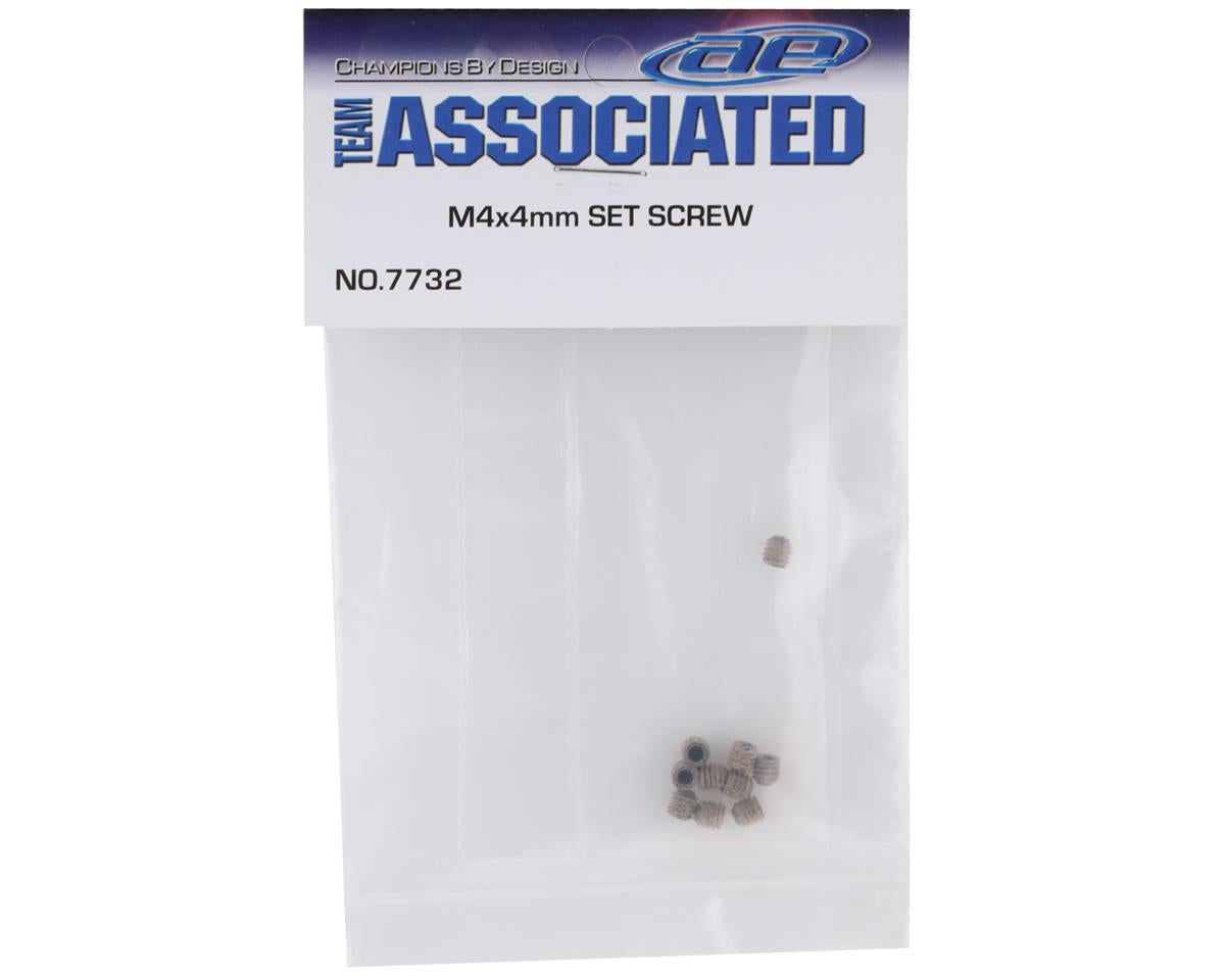 Team Associated 4x4mm Set Screws