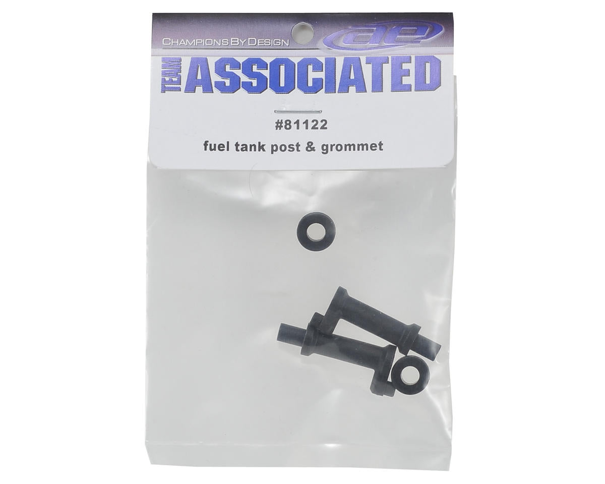 Team Associated Fuel Tank Post w/Rubber Grommet (2)