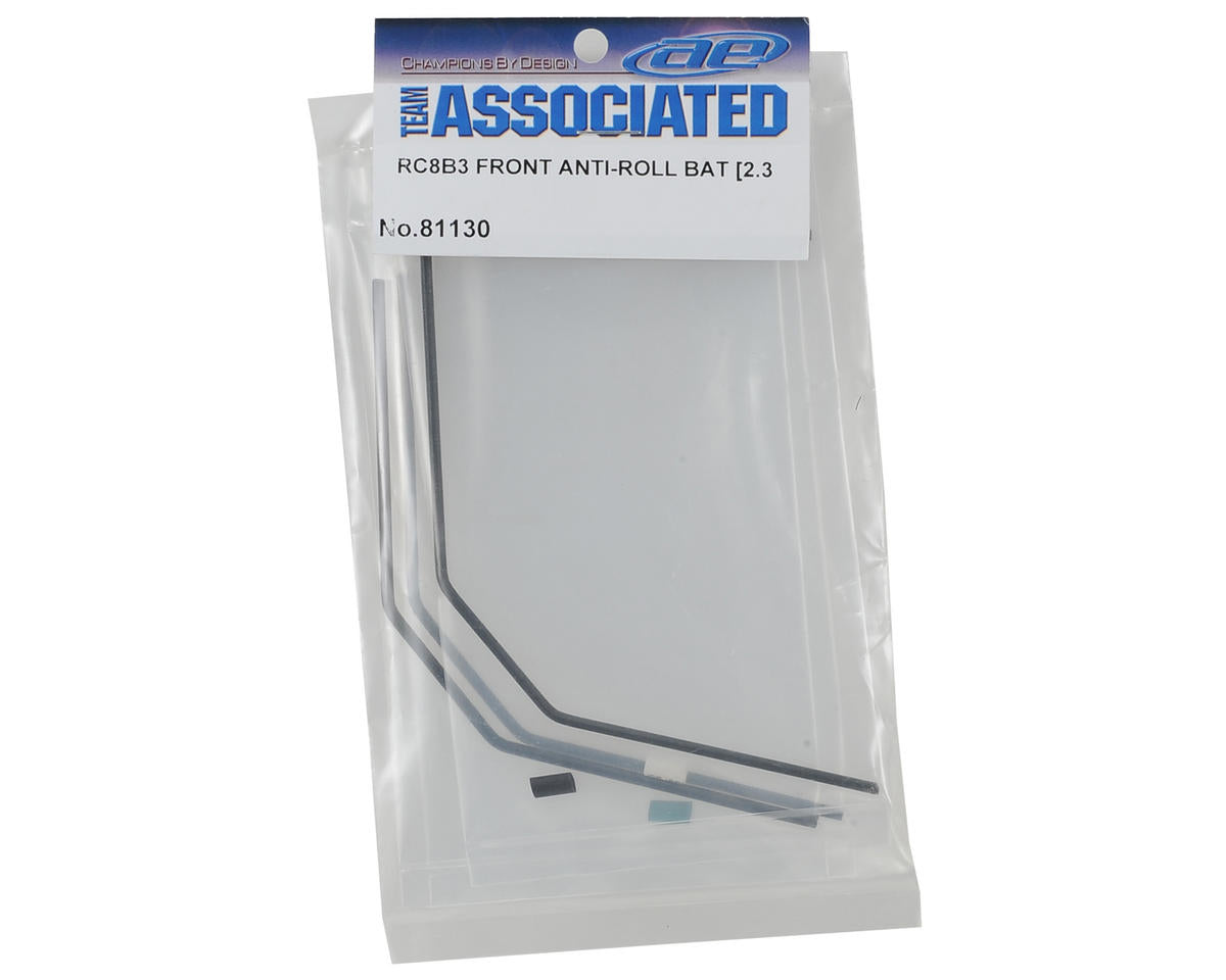 Team Associated Front Anti-Roll Bar Set (2.3mm, 2.4mm, 2.5mm)