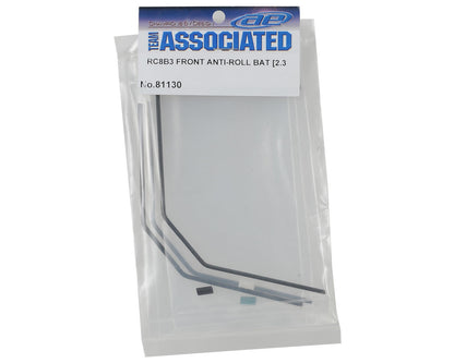Team Associated Front Anti-Roll Bar Set (2.3mm, 2.4mm, 2.5mm)