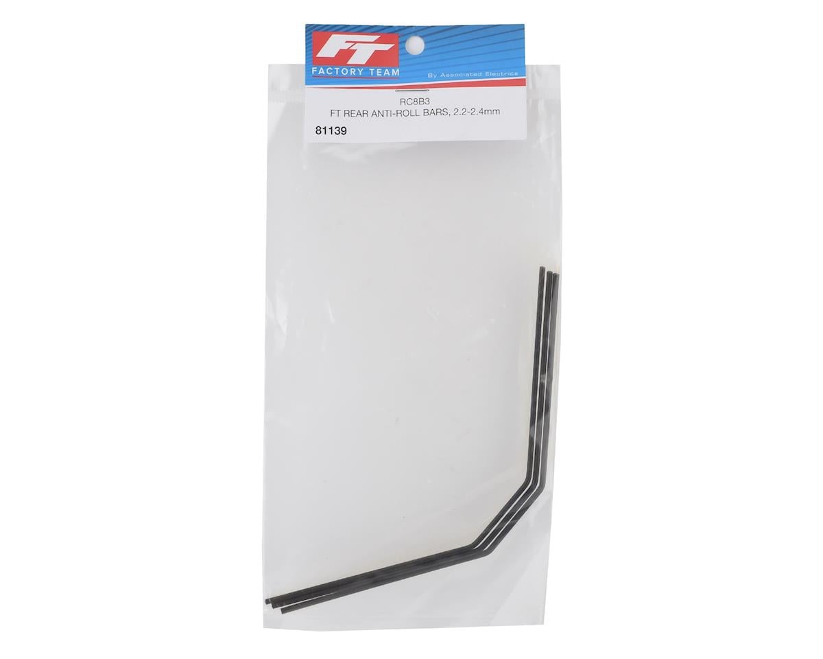 Team Associated RC8B3 Factory Team Rear Anti-roll Bars (2.2/2.3/2.4mm)