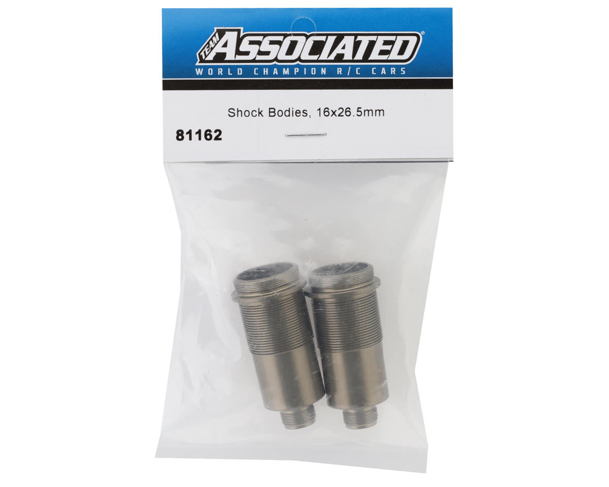 Team Associated RC8B4.1 16mm Hard Anodized Front Shock Body (2) (26.5mm)
