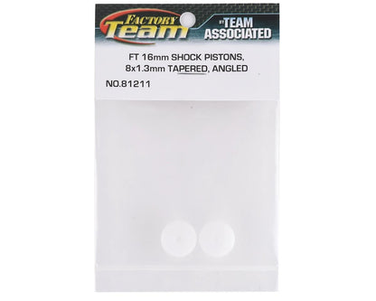 Team Associated Factory Team 16mm Big Bore Tapered Shock Piston (8x1.3mm) (2)