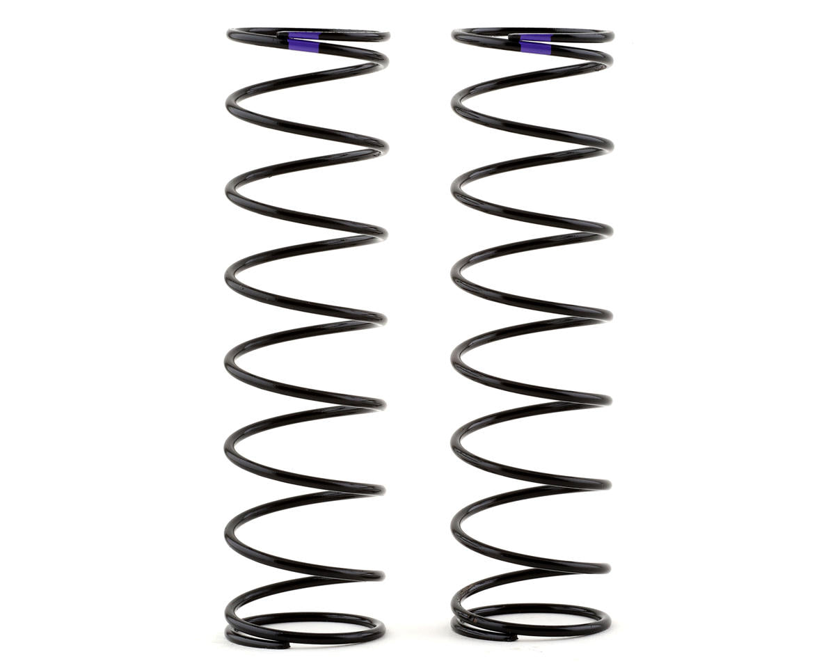 Team Associated RC8T4 Rear V2 Shock Spring Set (Purple - 5.1lb/in)