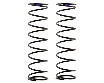 Team Associated RC8T4 Rear V2 Shock Spring Set (Purple - 5.1lb/in)