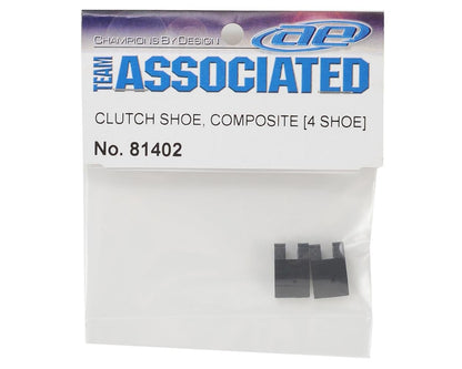 Team Associated 4-Shoe Composite Clutch Shoes (2)
