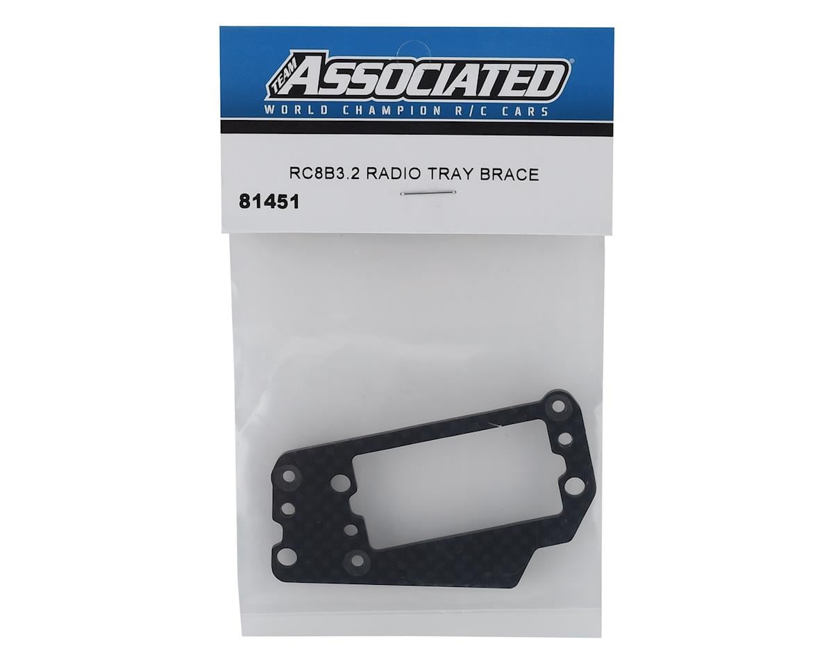 Team Associated RC8 B3.2 Radio Tray Brace