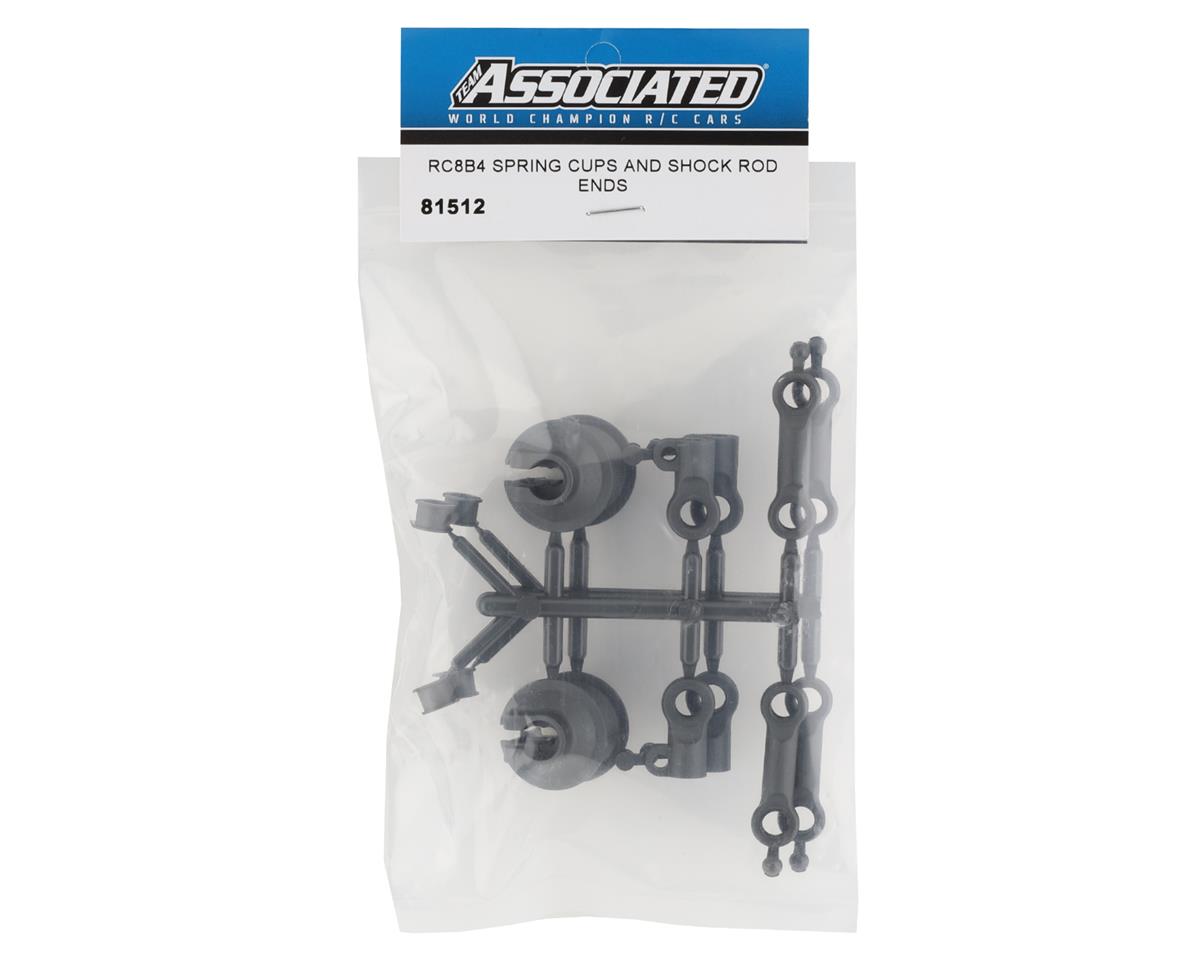Team Associated RC8B4 Spring Cups & Shock Rod Ends