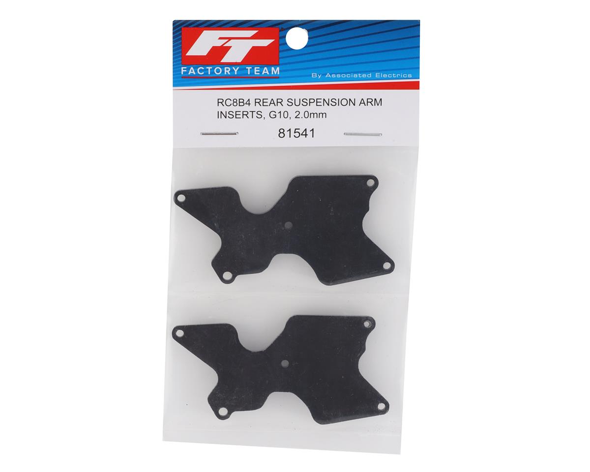 Team Associated RC8B4/RC8B4e Factory Team G10 Rear Arm Inserts (2)