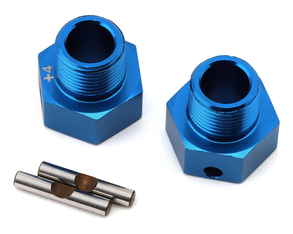 Team Associated RC8T4 Factory Team Wheel Hexes (2) (+4mm)