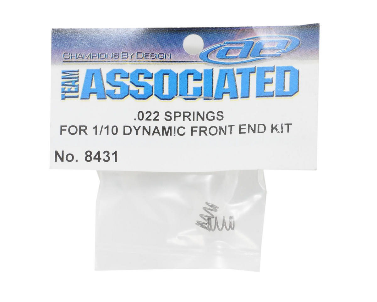 Team Associated Front Suspension Spring Set (.022)