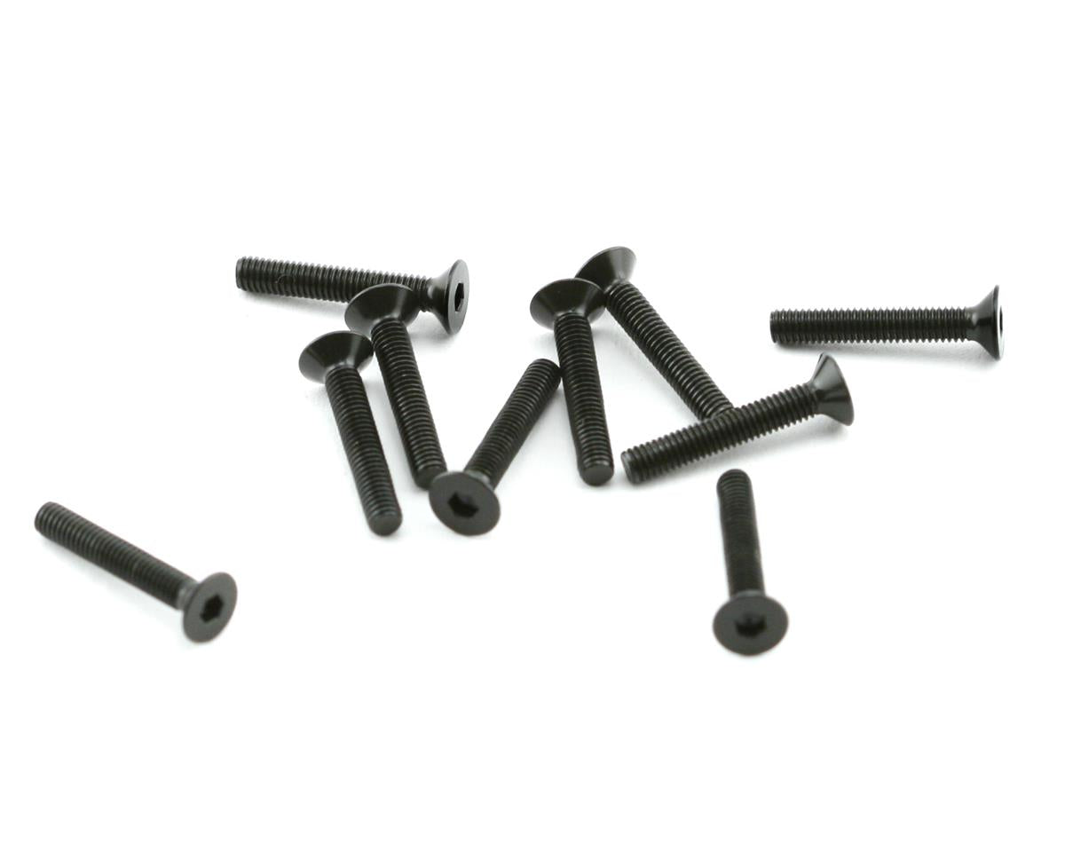Team Associated 3x18mm FHC Screws (10)