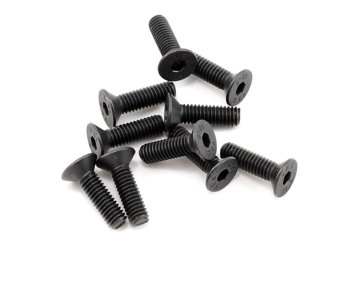 Team Associated 4x14mm Flat Head Hex Screw (10)