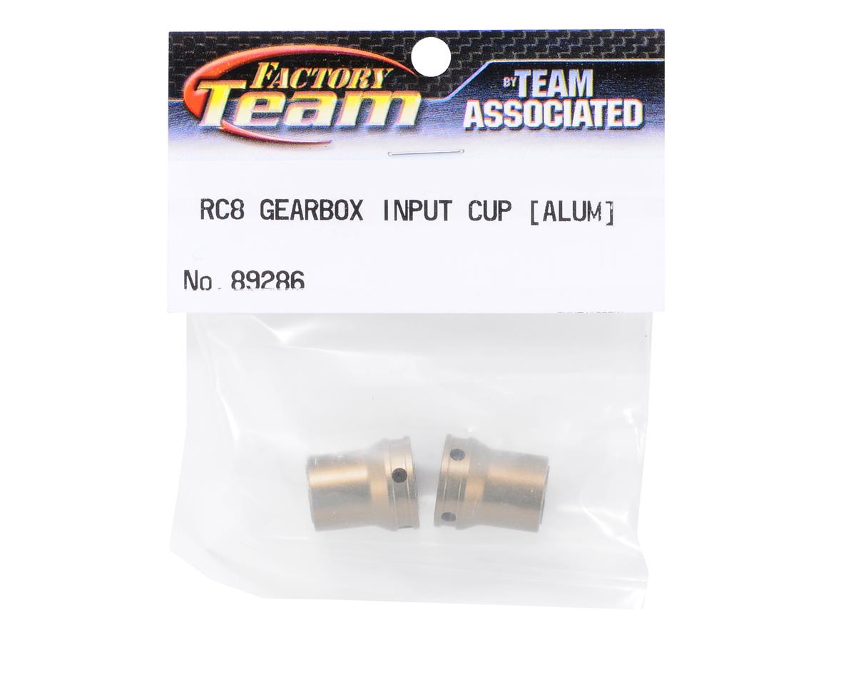 Team Associated Factory Team Aluminum Gearbox Input Cup (2) (RC8)
