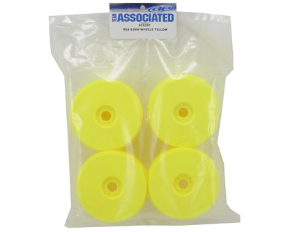 Team Associated 1/8 Buggy Front/Rear 2.8 Wheels, 83mm, Yellow (4): RC8