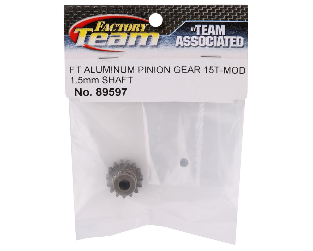 Team Associated Factory Team Aluminum Mod 1 Pinion Gear (w/5mm Bore) (15T)