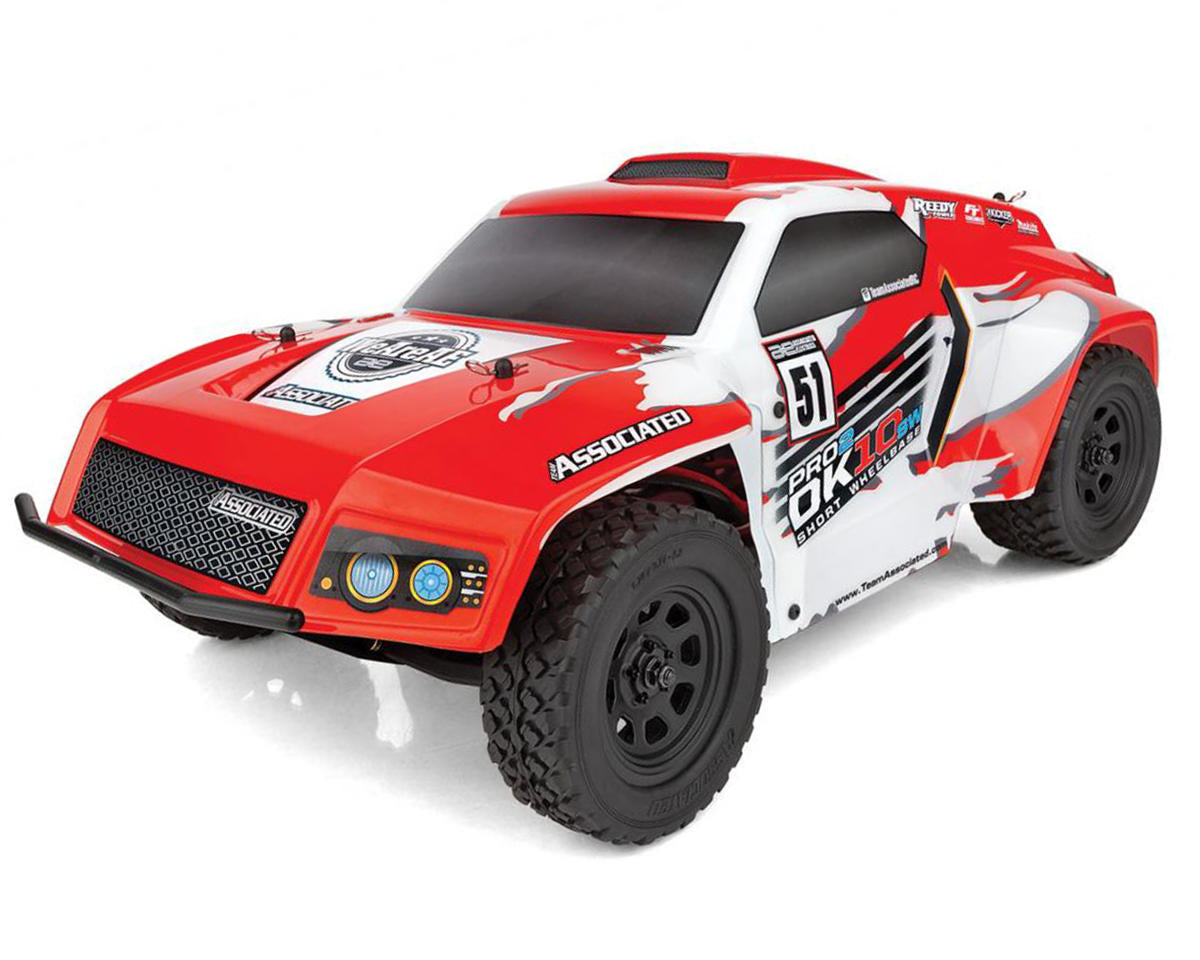 Team Associated Pro2 DK10SW 2WD 1/10 Brushless Dakar Rally Racer (Red)