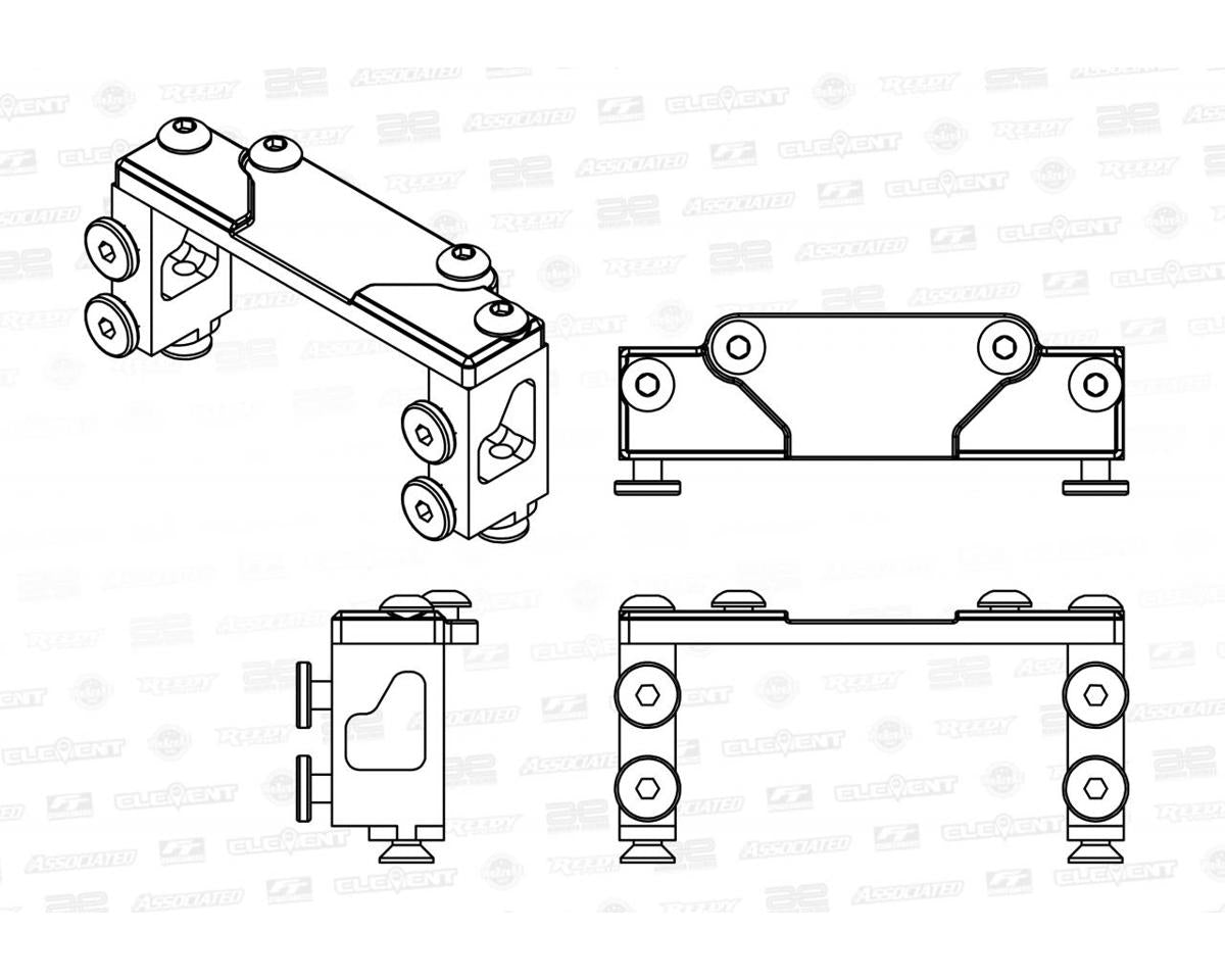 Team Associated RC10B6 Builder's Support Kit 2